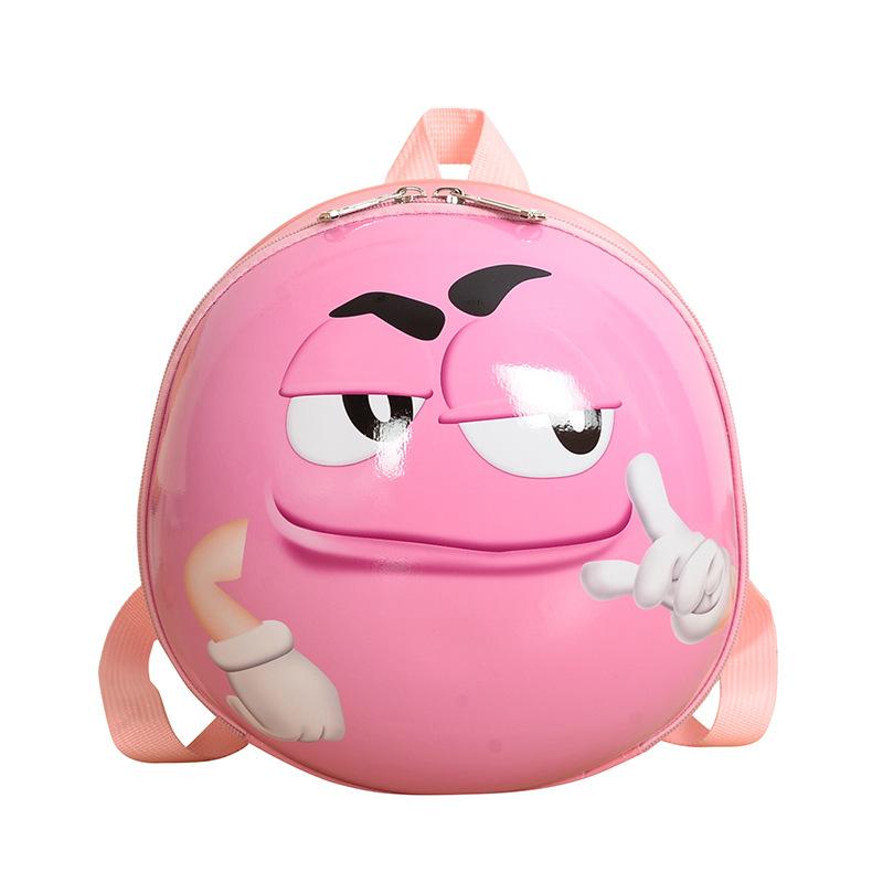 Kindergarten Small And Medium Class Baby Schoolbag Cartoon Cute Little Tiger Child Backpack Foreign Hard Shell Children'S Backpack