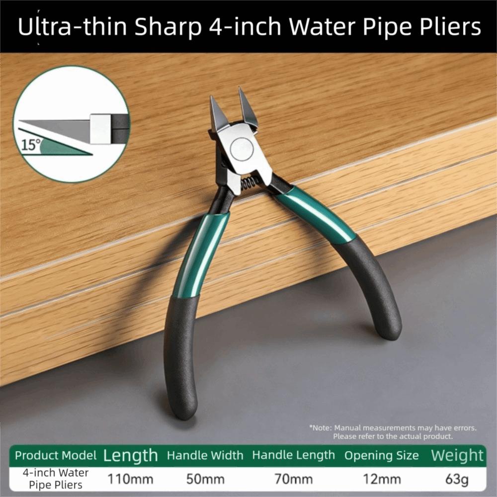 New High Carbon Steel Diagonal Cutting Pliers PVC Handle Non Slip Side Cut Pliers Wire Cutter Electronics Repair