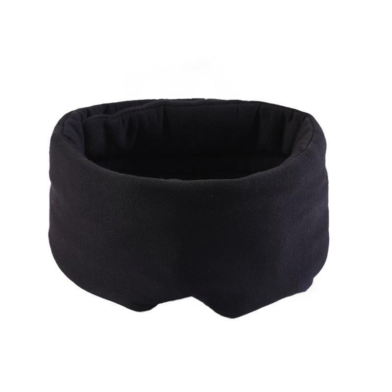 Reise-Nackenkissen mit atmungsaktiver, verdunkelnder Augenmaske und fester Stütze