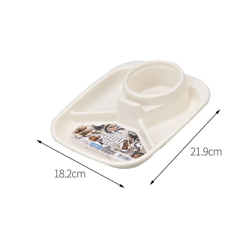 Talerze z 4 przegródkami na jedzenie dla dzieci, dzieci, obiad, taca na owoce, pudełko na przekąski, zestaw naczyń stołowych, talerz z przegródkami, naczynia do serwowania, sałatka