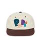 PPAPPIYONGMONSEUTEO Papi Logo Ball Cap_Ivory