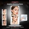 Double-Sided Dimmable LED Makeup Mirror 3 Color Bedroom Dressing Mirror  Dormitory