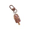 Cute Cartoon Ice Cream Keychain Durable Resin Key Ring For Bag Charm Accessory Perfect Gift For Friends Kids Birthday Party