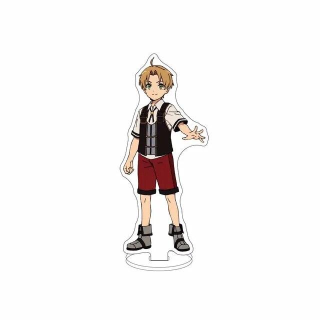 Anime Mushoku Tensei: Jobless Reincarnation Rudeus Greyrat Acryl Stand Figur Sammlung Anime Modell Geschenke Schreibtisch Dekor Cosplay