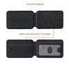 For Magsafe Magnetic Pu Leather Wallet Stand Credit Card Holder for Iphone 16 15 14 13 12 Pro Max Card Holder Phone Bag Cover