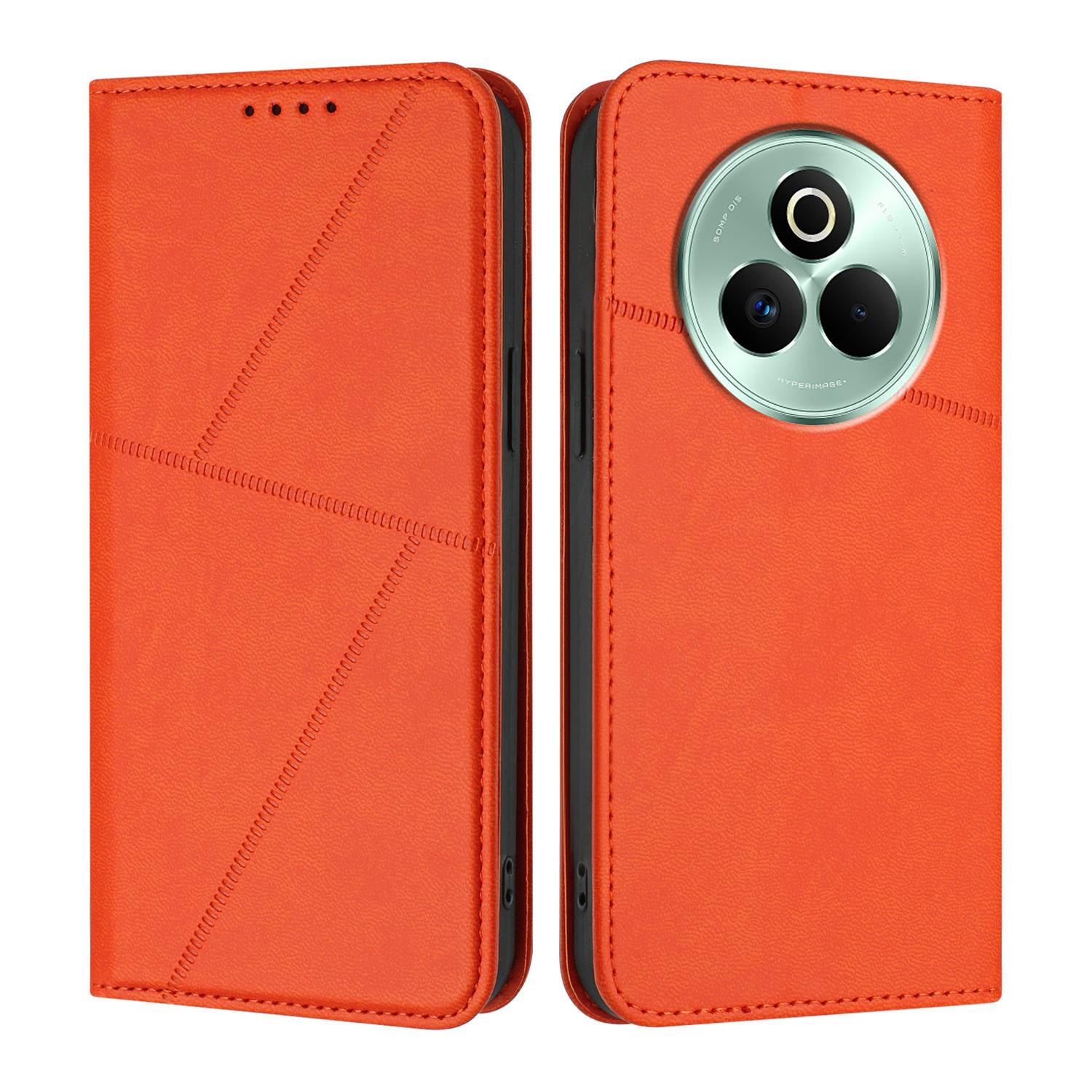 

For Realme P3 Pro 5G Wallet Case Magnetic Closure Leather Flip Phone Cover with Stand H