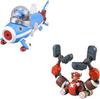 Bandai Chopper Robo 3 5 Submarine Chopper Plastic Model Kit In No. & No. (Chopper & Crane) (New, Stock)
