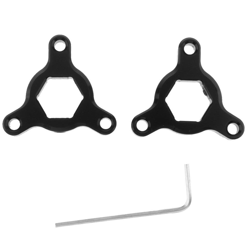 Adjustable Front Suspension Preload Fork Kit CNC 14mm Hexagon Aluminum for Yamaha MT-