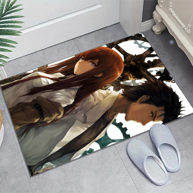 Steins;Gate Design Area Rug - Non-Slip, Soft & Cozy Floor Mat for Living Room, Bedroom, Office - Indoor/Outdoor Decorative Carpet