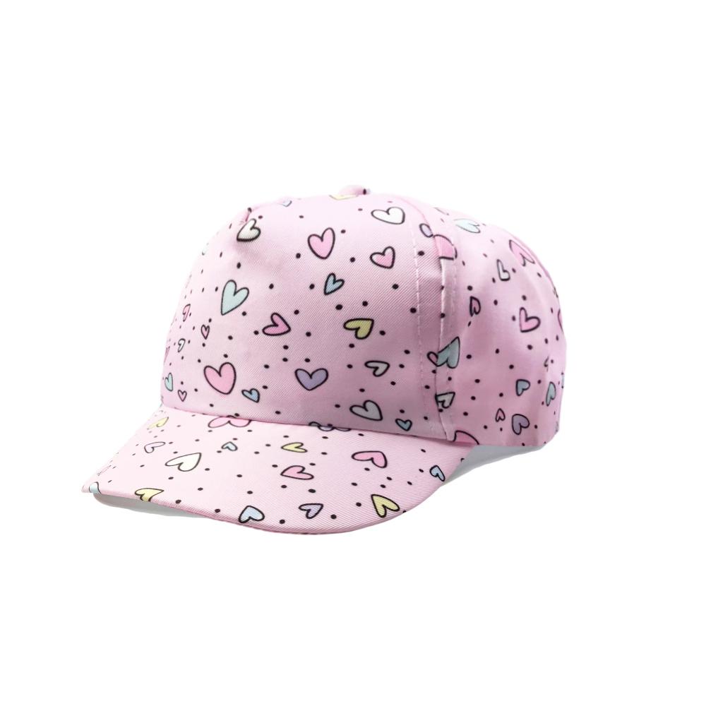 Hot Cartoon Print Child 54cm Head Circumference Baseball Caps for Boy Girl Under 10 Years Old Dazzling Lovely Snapback Hats Zj19