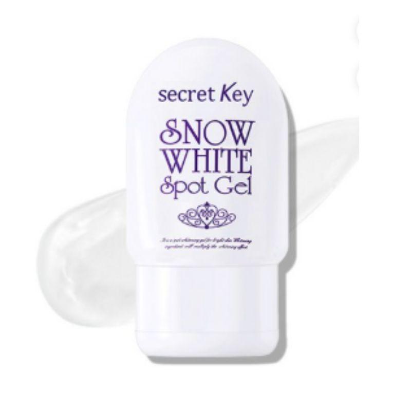 Secret Key Snow White Spot Gel 65g – Brightening Tone-Up Gel for Dark Spots & Uneven Skin K-Beauty