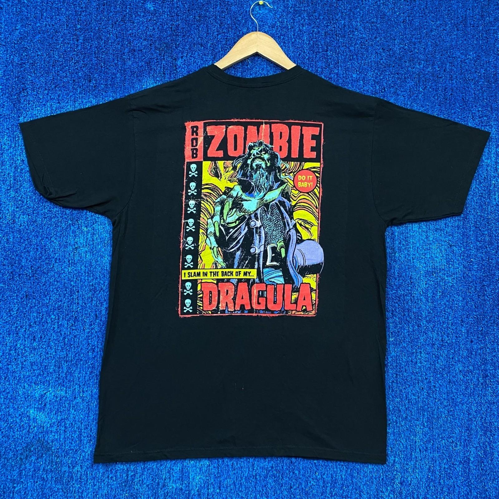 Rob Zombie “Dragula” Graphic T-Shirt Size 2XL Unisex T-Shirt XXXXL