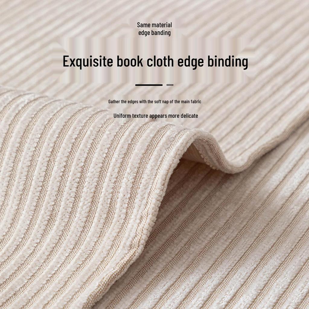 Chenille Striped Non-Slip Cat-Resistant Sofa Cover