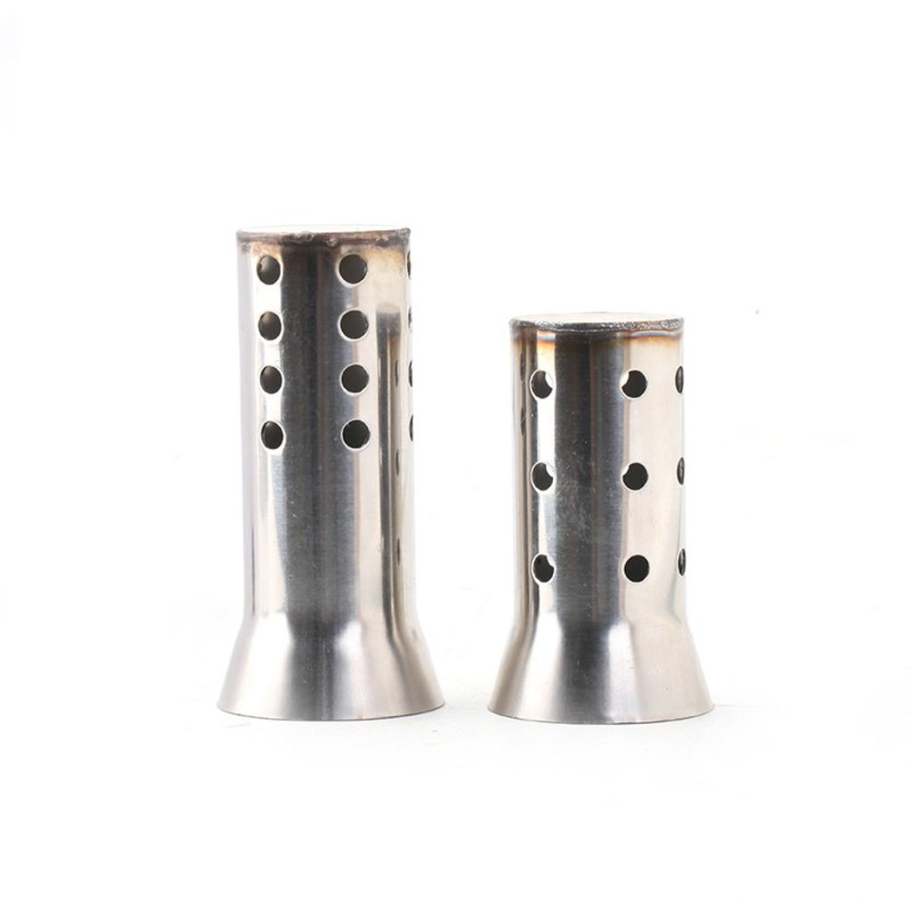 Motorcycle Parts Exhaust Pipe Muffler Compatible with HONDA 51mm Honeycomb Low Tone Noise Reduction Plug for Large Displacement