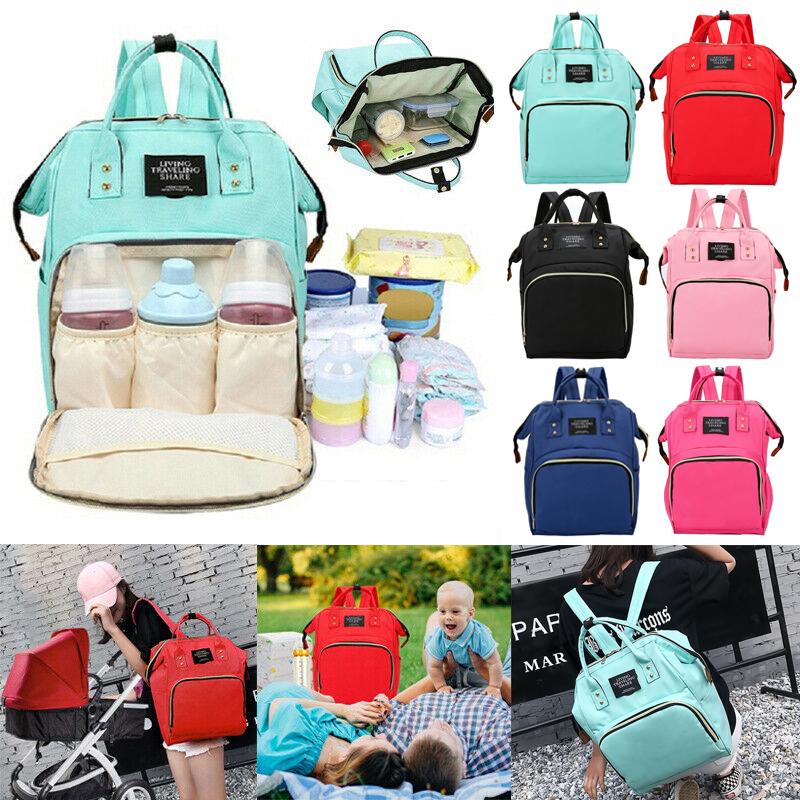 Nappy Diaper Baby Changing Mummy Bag Large Rucksack Hospital Backpack Maternity