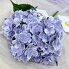 Elegant Hydrangea Artificial Flower Set With Silk Fabric For Home Decor And Wedding Arrangements