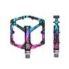 KEREACHY Multi-color Mountain Bike Ultra Light Non-slip Pedal 3 Bearing Pedal Aluminum Alloy Bicycle Flat Pedal