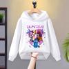 2025 Kpop Witch-hunting Team-themed Hoodie with Cute and Magical Element Prints, Soft and Skin-friendly Trendy Children's Top