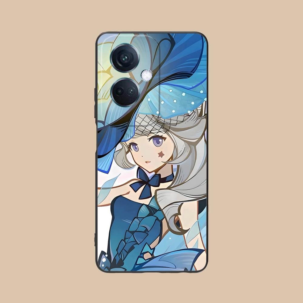 Game GI Lynette Matte TPU Mobile Phone Case for OPPO Find X9 X8 X7 X6 X5 X3 X2 Plus s Pro Ultra Lite Colorful Printing Cover
