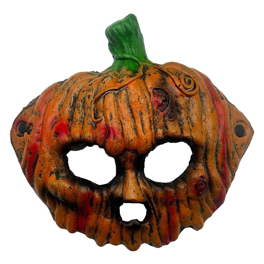 Realistic Halloween Cosplay Mask 3D Half Face Mask Halloween Pumpkin Mask  Costume Party Supplies