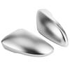 Pair Rearview Mirror Cover Housing Matte Chrome Protection Cap Shell Fit for B7 NMS