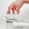 Portable Airtight Laundry Detergent Dispenser Powder Storage Box Clear Washing Powder Liquid Container with Lids Jar
