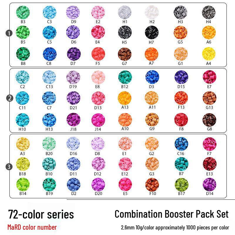 Haus 294 Color Fusion Perler Perlen Nachfüllset - 221 Spezialfarben DIY-Materialien