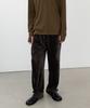 INSILENCE Velour Pants Dark Taupe