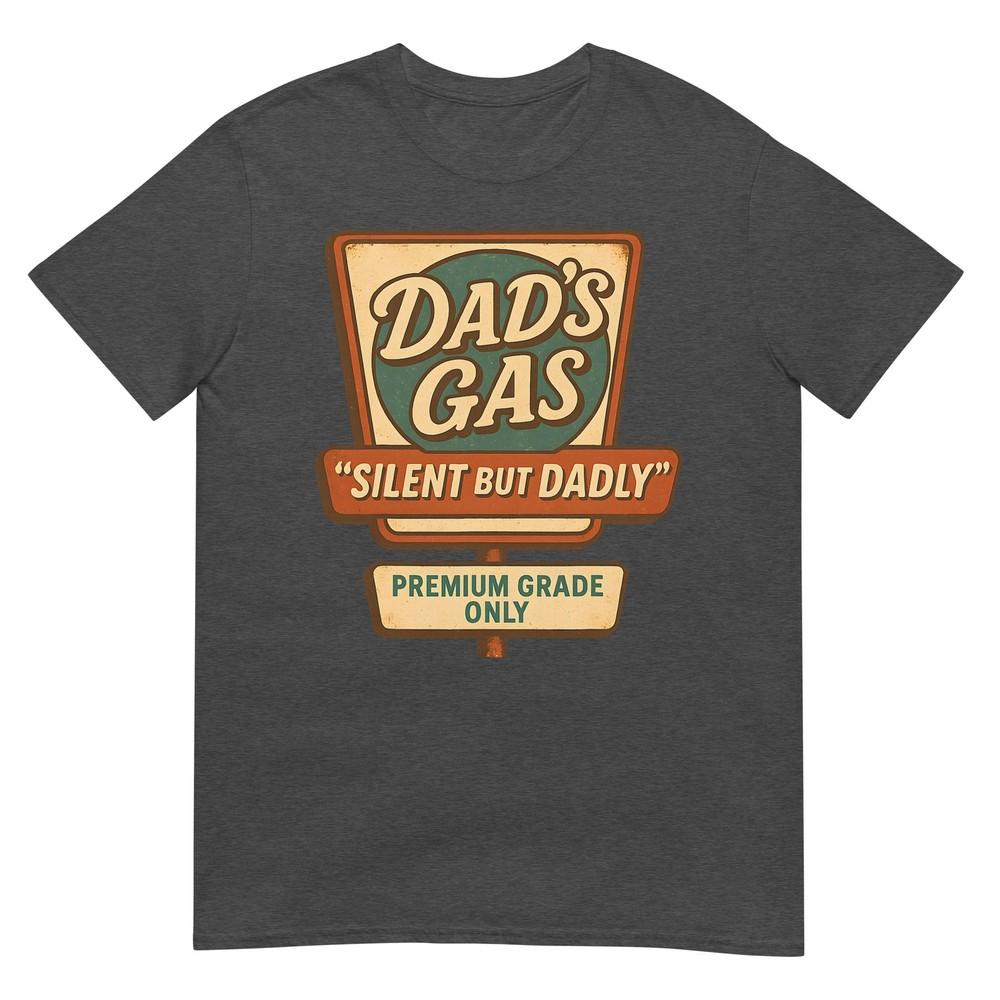 Silent But Dadly Funny Fathers Day Fart Dad Farting Vintage Tshirt