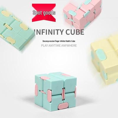 Unlimited Magic Cube Puzzle: Anti-Stress Transformable Finger Toy