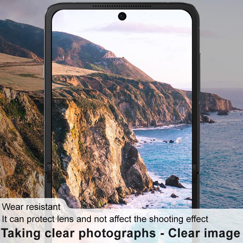 IMAK Für Oppo Find N3 Flip 5G Gehärtetes Glas Kameraobjektivfolie mit Rückseitigem Kleiner Bildschirmschutz Set