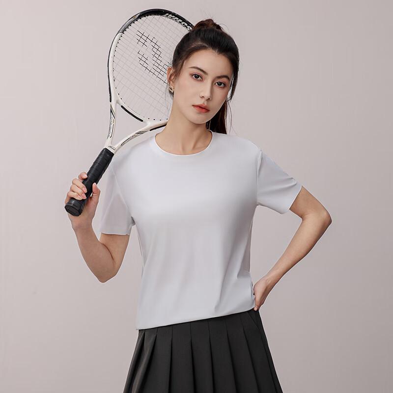 Tluoman Ultra Cool Sun Protection Seamless Round Neck T-Shirt