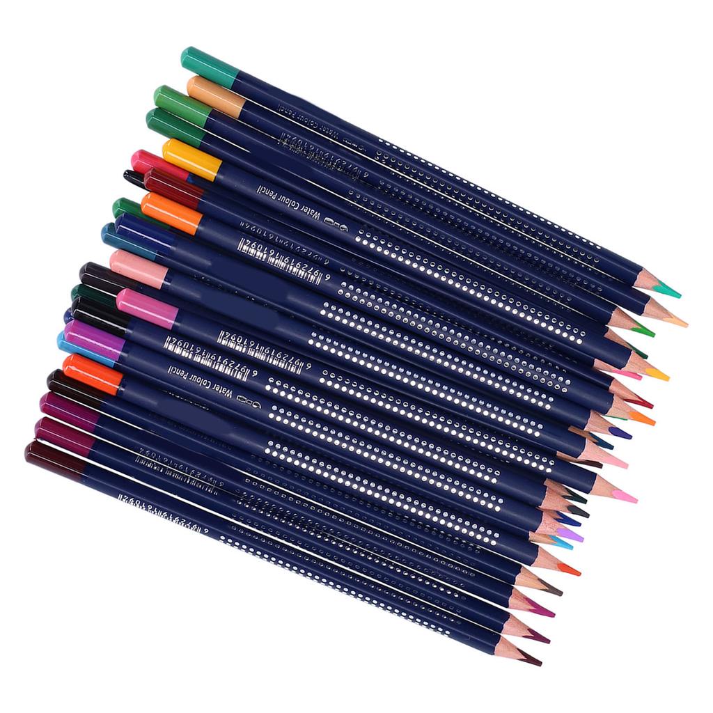Water Solubility Watercolor Pencils Children Painting Water Color Wooden Pencil Set