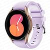 20mm/22mm Watch Strap for Samsung Galaxy Watch 4 6 Classic/5/5 Pro/46mm/3/active 2/s3/s2 Silicone Bracelet Galaxy Watch 4 Strap