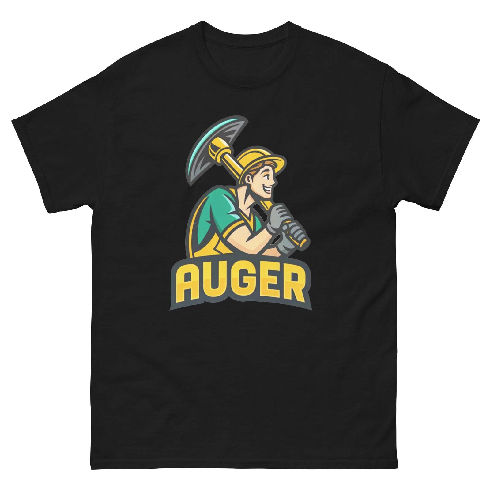 Auger Workplace Tool Tools Construction Working T-Shirt L