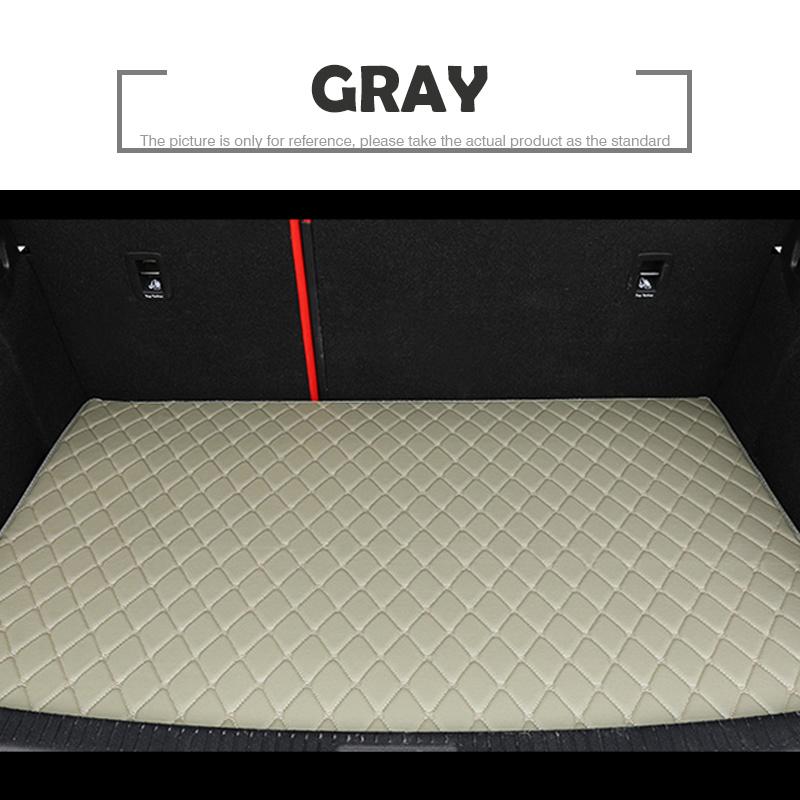 Car Trunk Mat For Toyota Verso Five Seats 2011 2012 2013 2014 2015 2016 2017 Cargo Liner Carpet Interior Accessories Cover