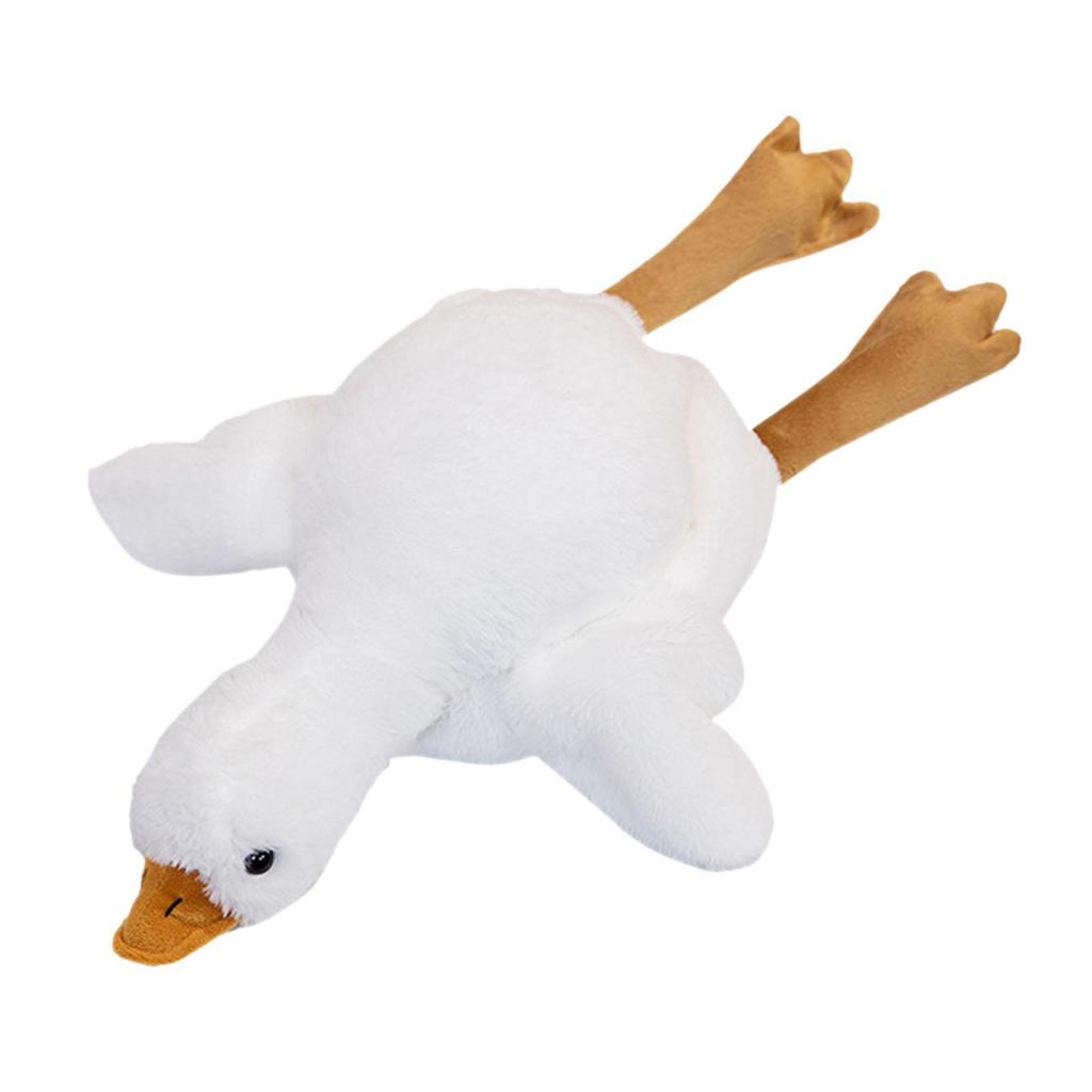 Goose Headwear Soft Plush Animal Hat Funny Costume Cap for Christmas Halloween Carnival Party Dress Up