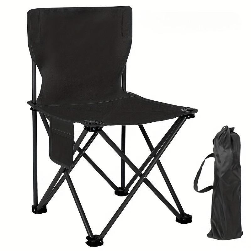 Portable Camping Chair Folding Camp Sports Chair Outdoor Chair & Lawn Chair for Fishing Picnic Beach Hiking Backpacking Travel
