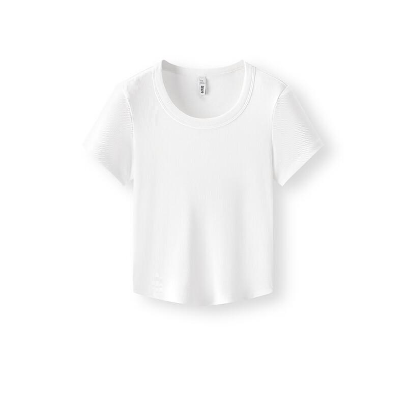Semir Women's Slim Fit Cooling Cropped T-shirt