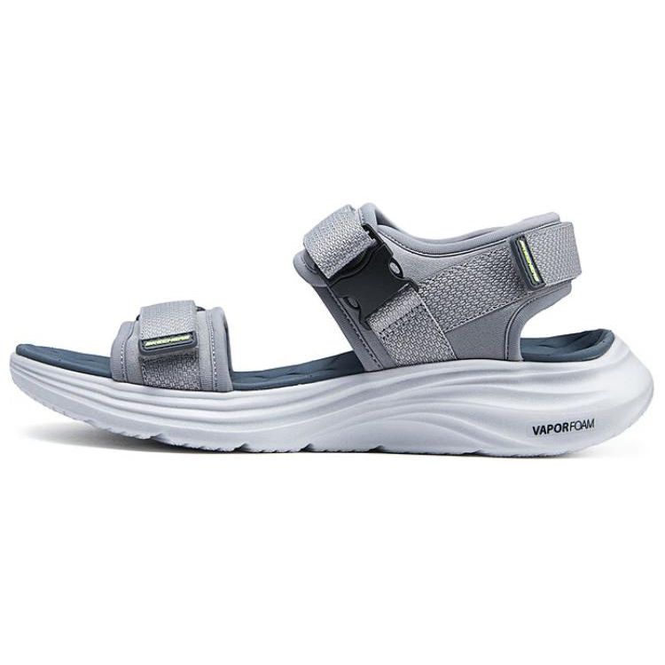 Skechers Versatile Comfortable Beach Sandals Men sandals Gray 232899-GRY 41