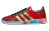 Гандбол S.E.E.D. x Гандбол Originals Spezial 'Scarlet Gold Paint Splatter' ID8617