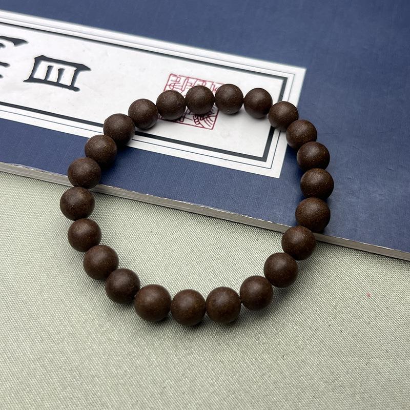 

Natural High-End Incense Bead Bracelet - Handmade with Medicinal Incense Beads.