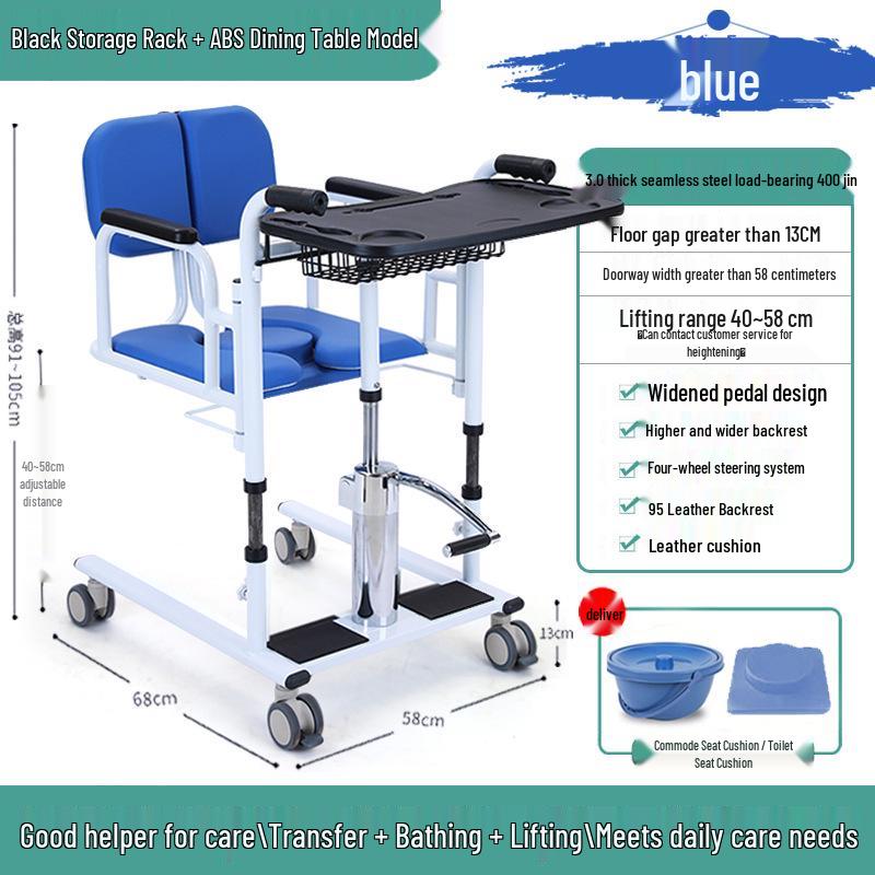 Home Use Hydraulic Lift for Elderly and Bedridden Patient Transfer
