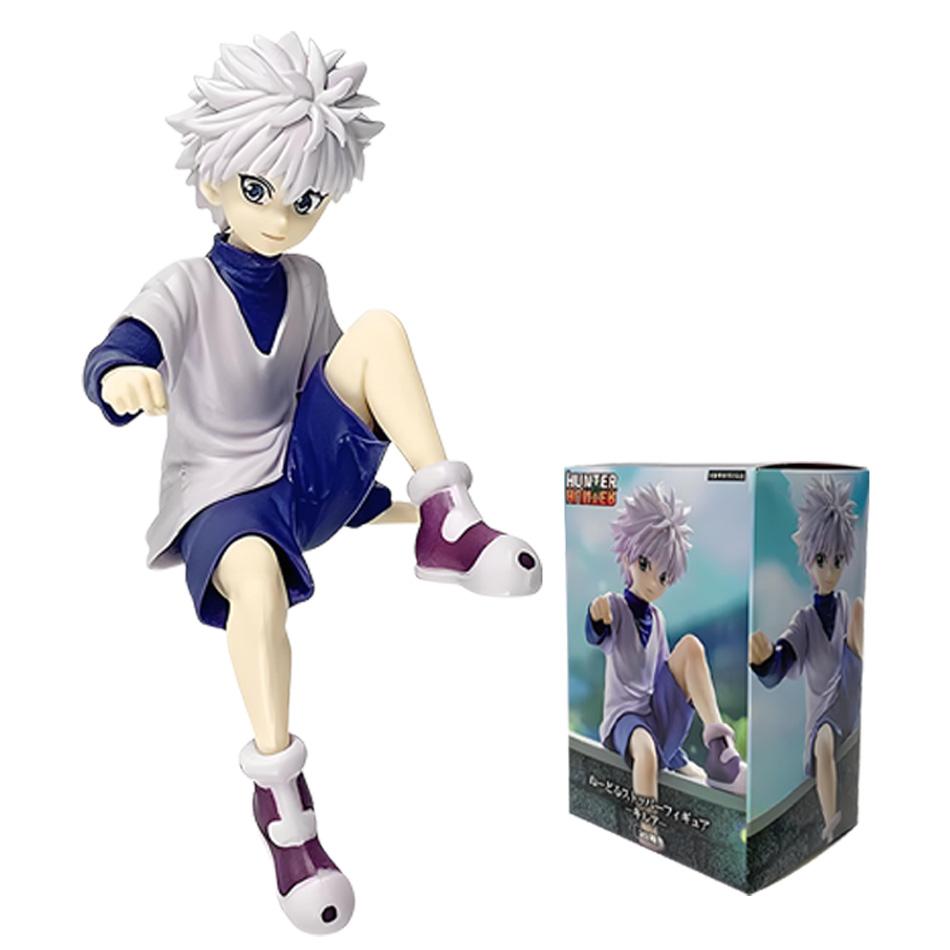 Figura de Anime Hunter×Hunter de 14 cm, Troupe Fantasma Hisoka, Figura de Acción, Tapón para Fideos, Decoración de Habitación, Tapón para Fideos, Modelo de PVC, Juguetes