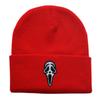 Knitted Hat For Men Women Warm Windproof Acrylic Embroidered Beanie For Winter Outdoor Activities