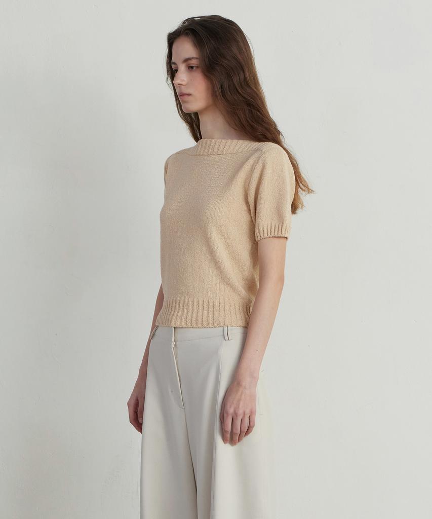 NOTIA Wide Ribbed Knit - Beige