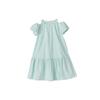Deesha Girls' Summer Off-Shoulder Puff Sleeve Vacation Maxi Dress