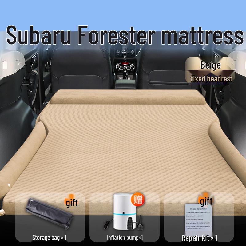 Materasso Ad Aria per Bagagliaio Subaru Forester - Letto Gonfiabile e Tappetino da Campeggio per Sedile Posteriore