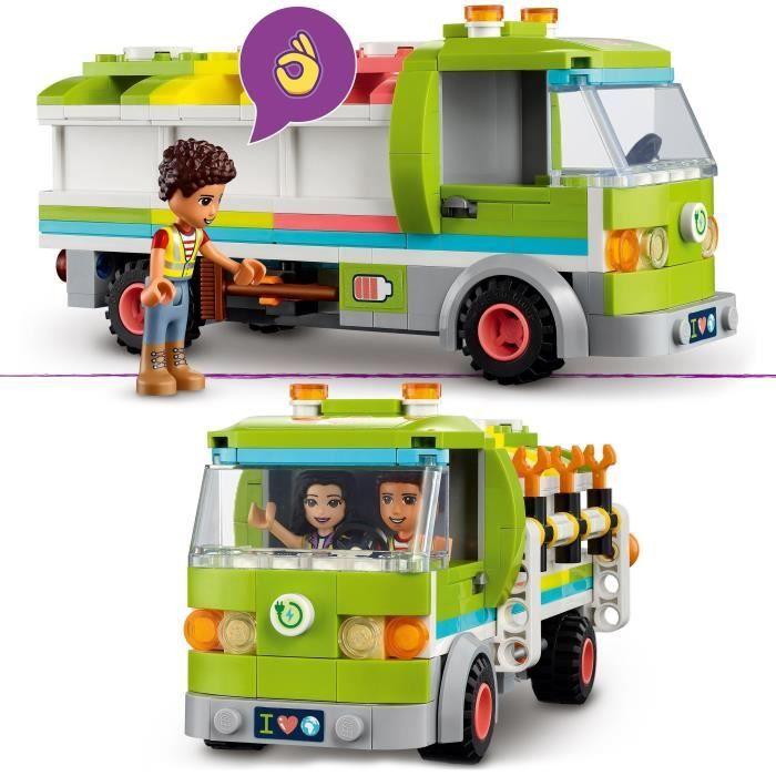 LEGO® Friends 41712 Le Camion De Recyclage, Jouet Éducatif, Avec Mini-poupée Emma