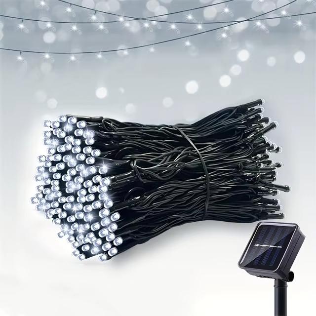 Garden Solar Light LED Twinkle Starry Fairy String Light 8 Lighting Modes Waterproof for Home Tree Wedding Party Christmas Decor